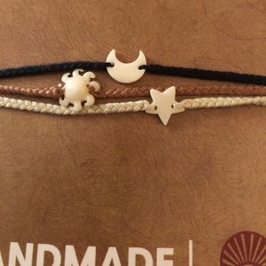 Wanderer Bracelets - Mini Sun, Moon, Star set